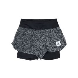 Reflective Pace 2 in 1 Shorts 3"