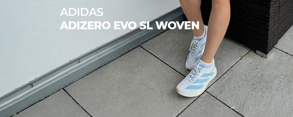 Adidas Adizero EVO SL Woven: Der leichte Trainer mit Fokus auf Performance und Laufgefühl