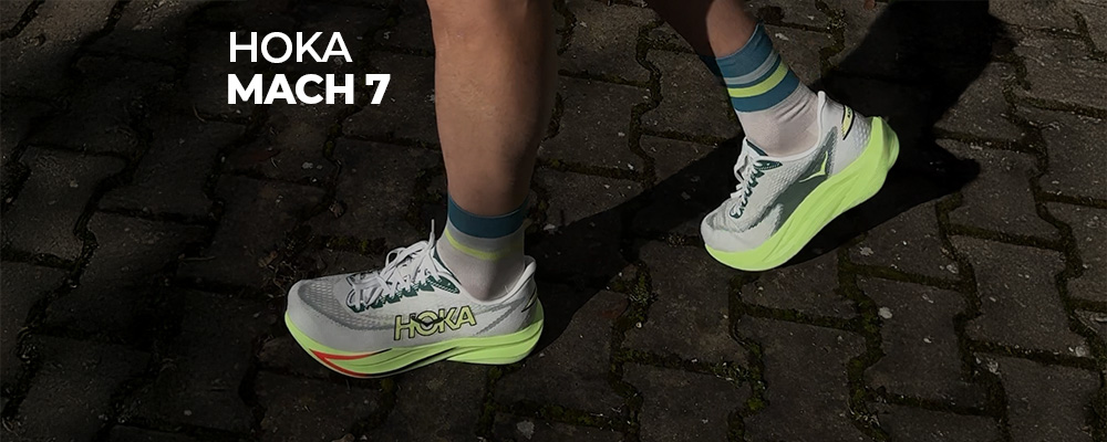 Der Hoka Mach 7 – Leichtfüßige Dynamik trifft auf Alltagskomfort: Die Speed-Neuheit im Fokus